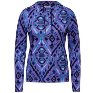 CECIL Shirt met lange mouwen en, Wild Lilac, XXL