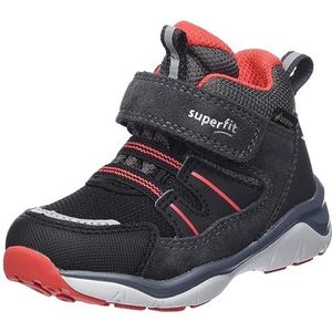 Superfit Jongens SPORT5 licht gevoerde Gore-Tex sneakers, Grijs Rood 2000, 32 EU Smal