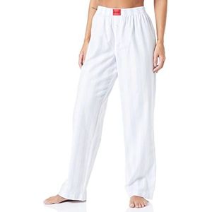 HUGO Stripe_Pants Pyjama-slang voor dames, Open Blue460, L