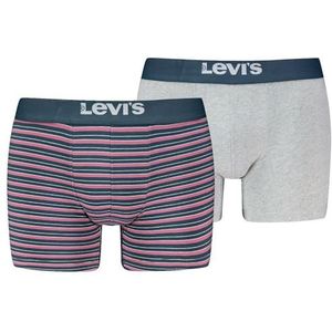 Levi's Boxershorts voor heren, Roze/grijs., XL