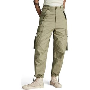 G-STAR Cargobroek voor dames, cropped drawcord, groen (Ensis Green D24389-d387-6057), 34W