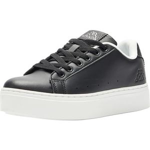 Kappa Logo Isabel Sportschoenen voor dames, Black Glitter, 36 EU