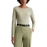 Marc O'Polo - Regular Fit - Shirt - Gestreept - Lange Mouwen - Puur Katoen