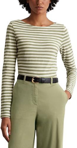 Marc O'Polo - Regular Fit - Shirt - Gestreept - Lange Mouwen - Puur Katoen