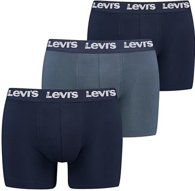 Levi's - Boxershorts Repeat Logo - Navy - 3-pack