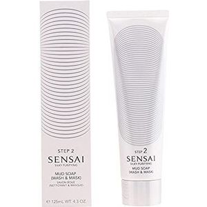 Kanebo SENSAI SILKY mud soap wash & mask 125 ml
