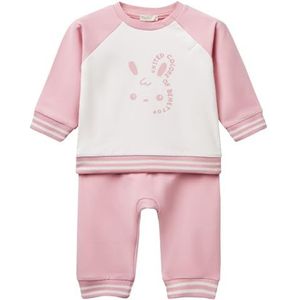 United Colors of Benetton Comp (shirt + broek), Roze, 50
