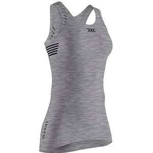 X-Bionic Invent 4.0 Light Singlet Women Compression Shirt, Grijs Melange/Antraciet, M