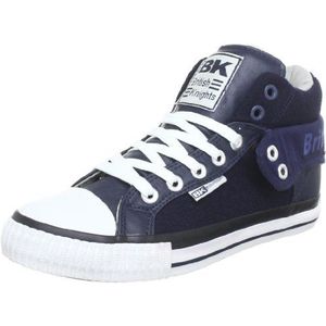 British Knights Roco Hoge sneakers voor heren, Blauw Navy Lt Grey02, 47 EU