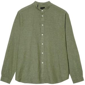 Sisley Mens 59A2SQ020 Shirt, Military Green 907, XXL, legergroen 907, XXL
