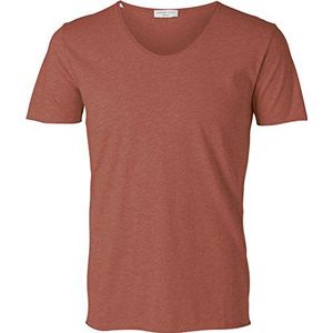 SELECTED HOMME heren T-shirt Shdmerce Ss O-neck Tee