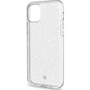 Celly Sparkle beschermhoes voor iPhone 11 Pro, kleur: wit
