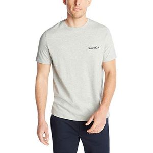 Nautica T-shirt met ronde hals voor heren met korte mouwen