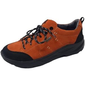 Jomos Suvretta sneakers voor dames, zwart/oranje, maat 37, zwart, oranje