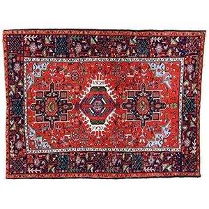 Eden Carpets karaje vloerkleed Handgeknoopt Bangle, katoen, meerkleurig, 162 x 212 cm
