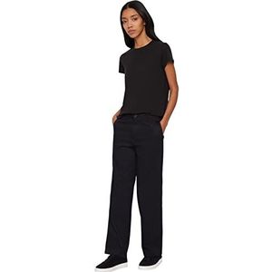 Dockers Dames High Waisted Chino Beautiful Black Broek, 28, Mooie zwart., 28