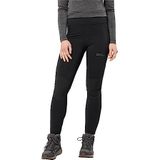 Jack Wolfskin Kammweg Tights W, zwart, L dames, Zwart, L