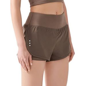 LOS OJOS dames shorts, kaki, XXL