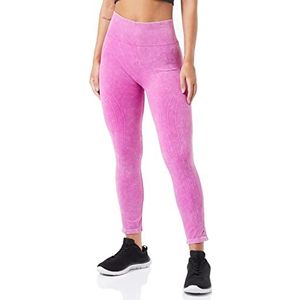 FILA RADOM dameslegging, naadloze hoge taille, 7/8 legging, Wild Aster, M/L