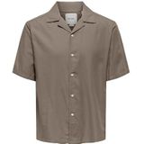 Only & Sons - ONSDILEM - Overhemd - Effen - Katoen - Regular Fit