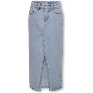 KIDS ONLY KOGSIRI Front Slit Rok DNM GUA, blauw (light blue denim), 146 cm