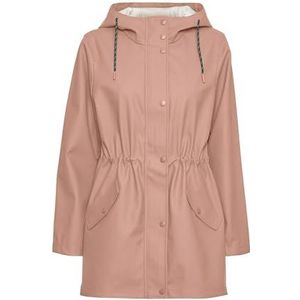 VERO MODA VMMALOU COATED JACKET NOOS PETITE Damesjas, Mahogany Rose., M/P