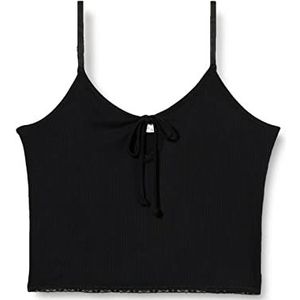 Dagi Dames Viscose Tanktop, Zwart, 2XL, zwart, XXL