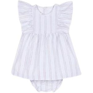 Gocco Jurk voor baby's, gestreept, Lichtblauw, 18 Maanden