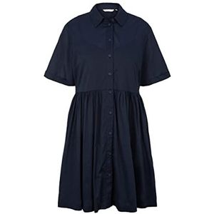 TOM TAILOR Denim Dames blousejurk 1032819, 10668 - Sky Captain Blue, S