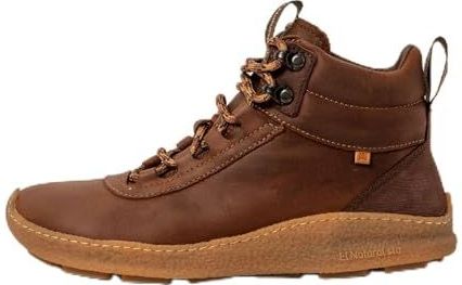 El Naturalista - Arizona - Leren Enkellaarsjes - Bruin - Plat - Ritssluiting - Casual