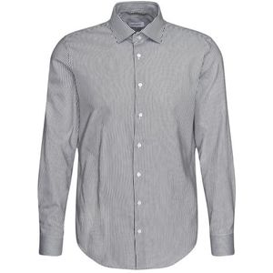 Seidensticker - Businesshemd - Donkerblauw - 100% Katoen