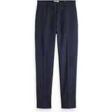Scotch & Soda Dames Core Lowry Pants, Night Blue Pinstripe 7439, 25W / 30L