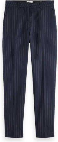 Scotch & Soda Dames Core Lowry Pants, Night Blue Pinstripe 7439, 25W / 30L