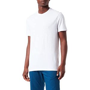 United Colors of Benetton Heren shirt met korte mouwen, Bianco 101, S