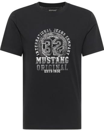 MUSTANG - Austin - T-shirt - Antraciet - Korte Mouwen