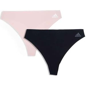 Adidas Dames 2 stuks string string tanga broekjes, Meerkleurig, XXL