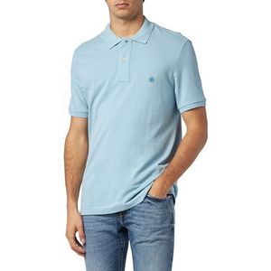 Springfield Poloshirt regular fit, Lichtblauw, XS