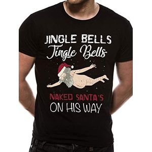 RICK & MORTY - T-Shirt IN A TUBE- Christmas Jingle Bells (XXL)