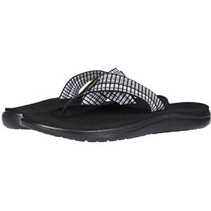 Teva Voya Teenslippers voor dames, Bar Street Wit Multi, 41 EU