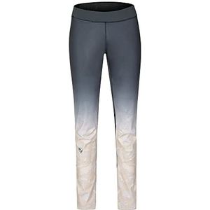 Ziener Nura softshellbroek voor dames, langlauf-tight | winddicht, elastisch, ombre.beige camo, 36