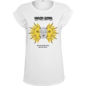 Mister Tee Heren Moon Song Tee White XS T-shirt