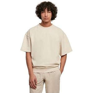 Urban Classics Heren oversized korte mouwen Crew Sweatshirt, softseagrass, S, softseagrass, S