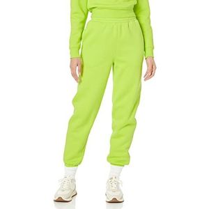 Amazon Essentials Ontspannen joggingbroek voor dames (verkrijgbaar in grote maten), limoengroen, XXL