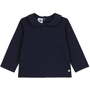 Petit Bateau T-shirts voor baby's, smoking, 6 Maanden