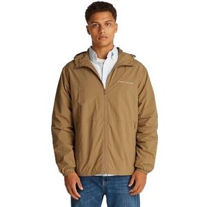 Tommy Jeans Heren TJM WINDBREAKER EXT Windjack Jack, Bruin, L, Bruin (Vintage Camel), L