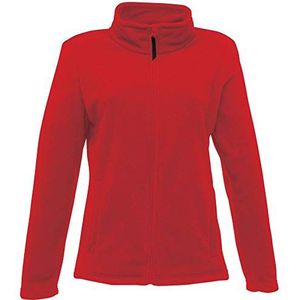 Regatta Vrouwen Full-Zip Micro Fleece Jas - Klassiek Rood, Maat 14