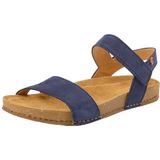 El Naturalistaunisex. 2579011NF005_0B0 Leren sandalen N5790 Navy Balance (37), Leer, Plat, Klittenband, Casual, Marineblauw