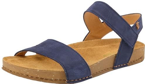 El Naturalistaunisex. 2579011NF005_0B0 Leren sandalen N5790 Navy Balance (37), Leer, Plat, Klittenband, Casual, Marineblauw