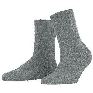 FALKE Seashell Sokken voor dames, duurzaam biologisch katoen, dun, eenkleurig, 1 paar, grijs (Stone Grey 3295), 38 EU