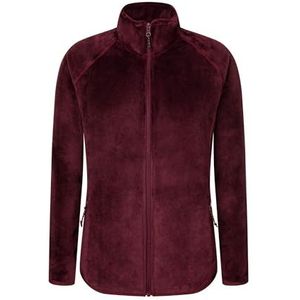 Rock Experience REWC01221-1013 Polar Mock Neck W Fleece Dames Shirt met lange mouwen Windsor Wine XL